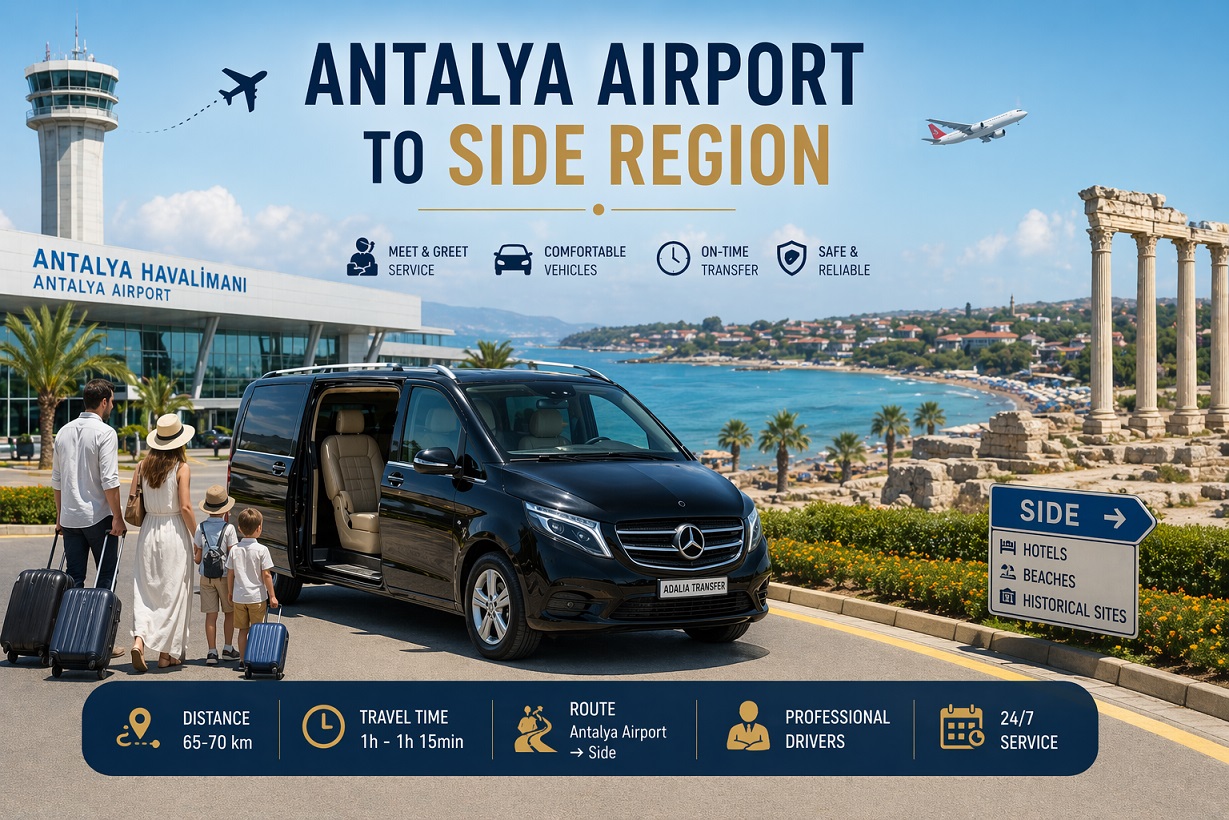 Antalya Airport to Side Taxi Price vs Private Transfer